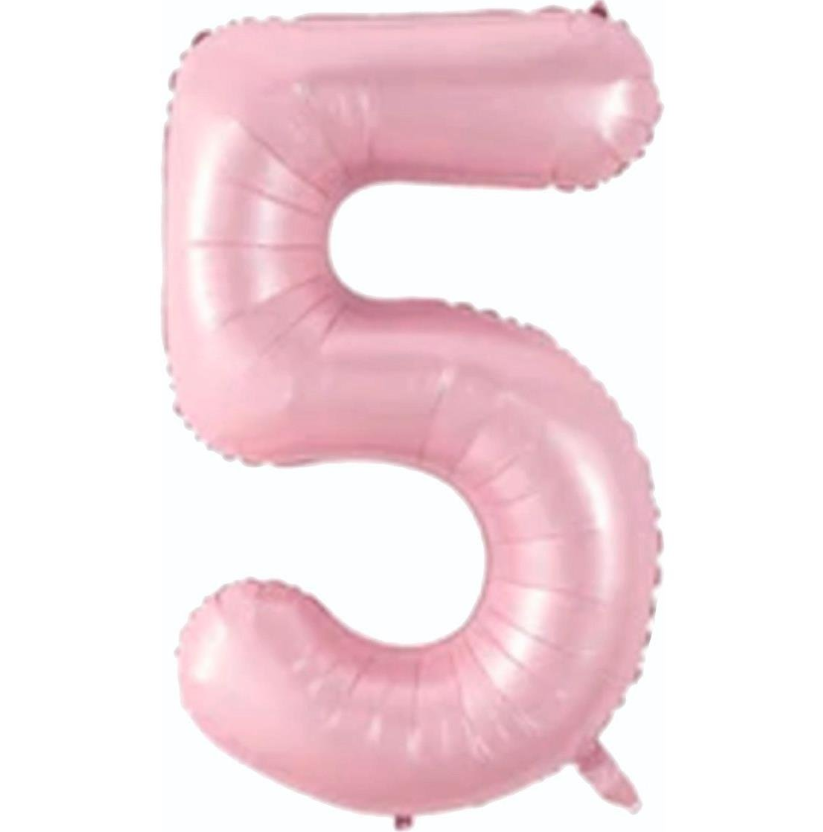 Folyo Balon Pembe 5 34 İnç 76 Cm